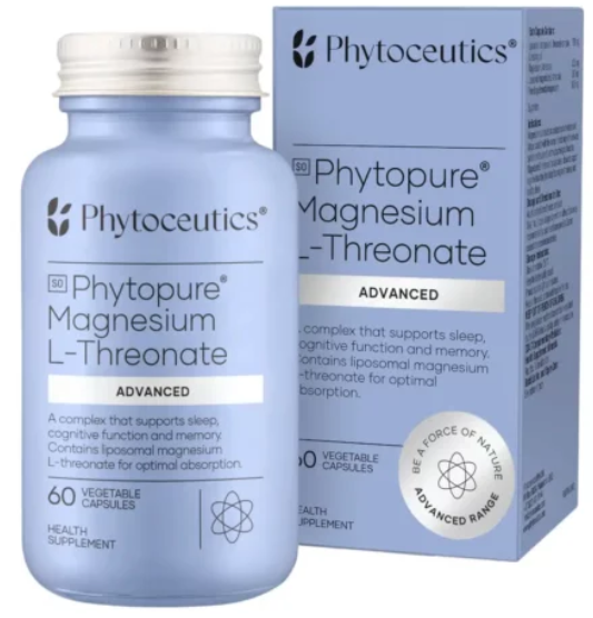 Phytoceutics Phytopure&reg; Magnesium L-Threonate 60&rsquo;s